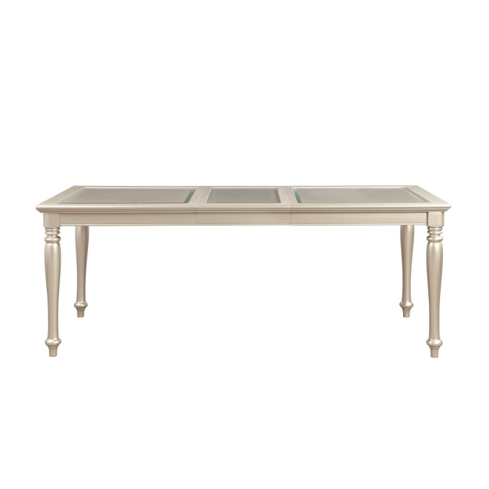 1928-78NG Dining Table, Glass Insert
