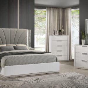 Jazz Bedroom Set In White