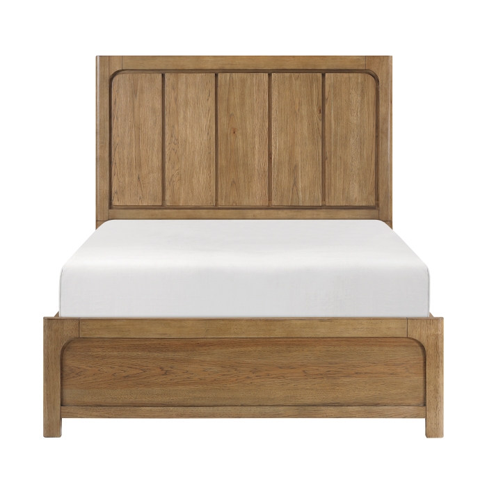 2336-1* Queen Platform Bed with Storage Side Rails