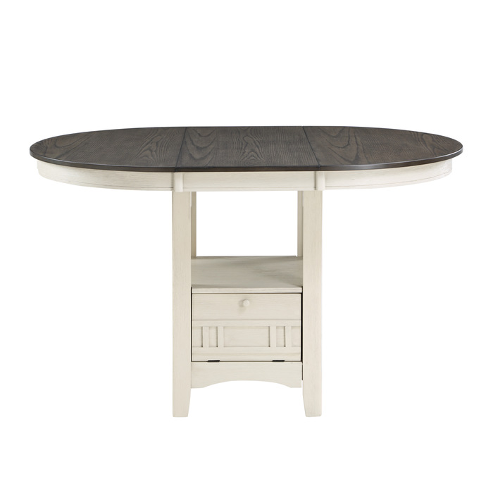 2423W-36 Round/Oval Counter Height Table with Storage Base