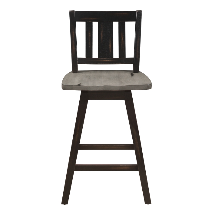 5602-24BKS2 Swivel Counter Height Chair