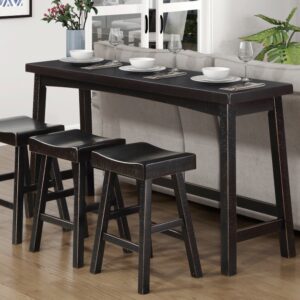5687BLK-364P Dining, Caspian Collection