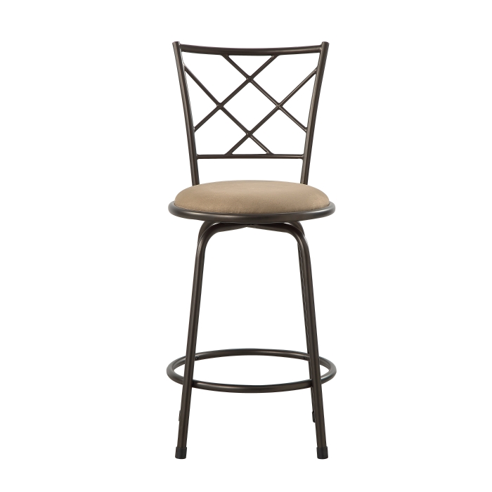 6153-2429 3-Piece Pack Convertible Swivel Counter/Pub Height Chair (Set of 3)