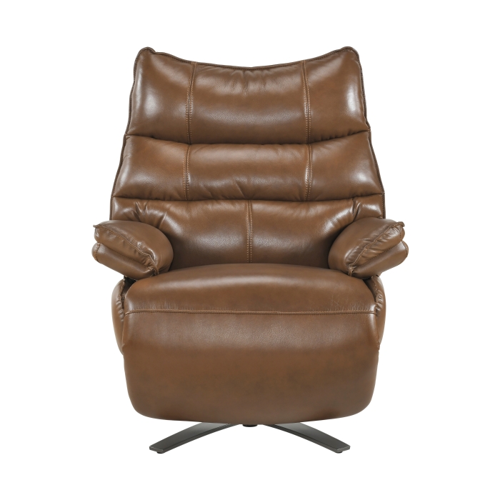 8106TBR-1PW Power Reclining Swivel Chair with Manual Adjustable Headrest