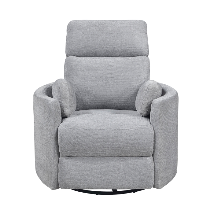 8118GY-1PW Power Swivel Glider Reclining Chair
