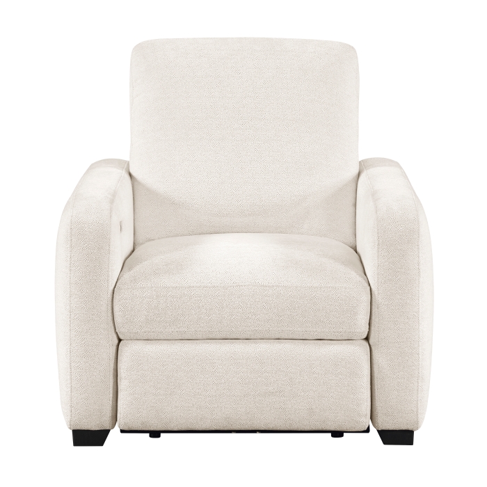 8479BEG-1PW Power Reclining Chair with USB Charging Ports