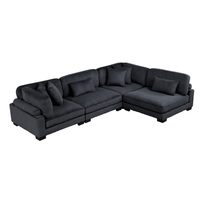8555BK*4SC 4-Piece Modular Sectional