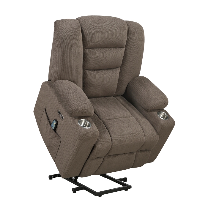 9003DB-1LTM Power Lift Chair with Massage, Heat and Charging Ports