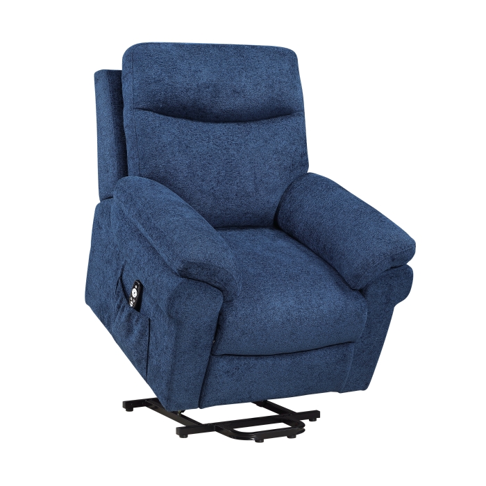 9015BU-1LTM Power Lift Chair with Massage, Heat and Charging Port