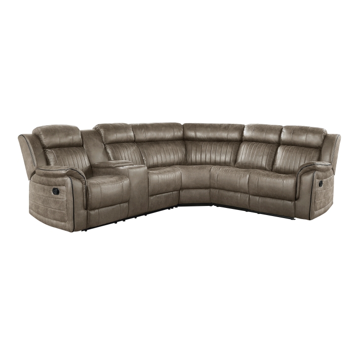 9479SDB*SC 3-Piece Reclining Sectional with Left Console