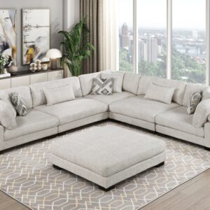 9555BEG Seating, Tinley Collection