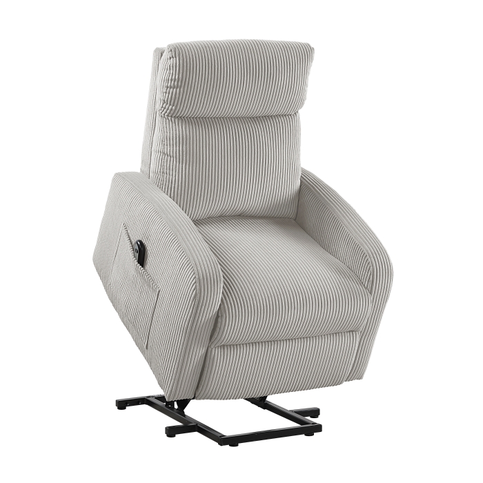9588GRY-1LT Power Lift Chair