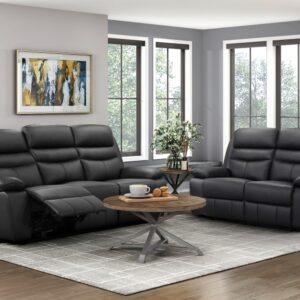 9628BLK-PW Seating, Hancock Collection