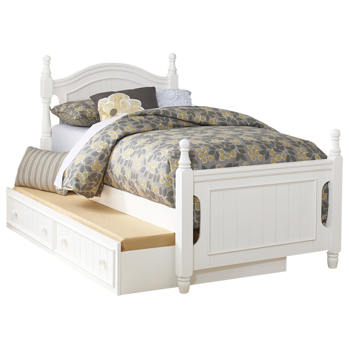 B1799F-1*R Full Platform Bed with Twin Trundle