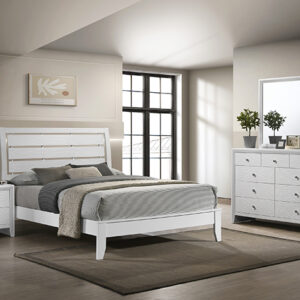 SETB4710 EVAN WHITE BEDROOM GROUP