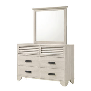 B4740-DM SARTER DRESSER/TOP WHITE
