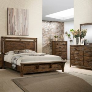 SETB4810 CURTIS PANEL BED GROUP