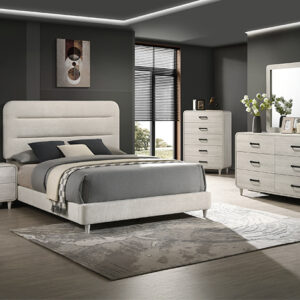SETB4900 NYOMI BEDROOM GROUP WHITE