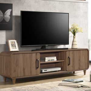 B4920-9 NYOMI TV STAND - LIGHT BROWN