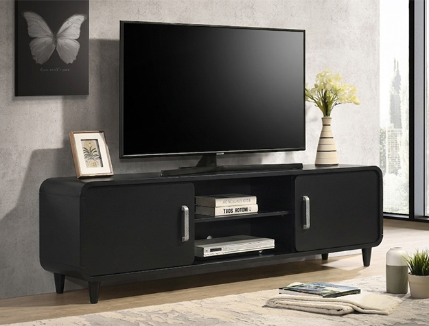 B4950-9 NYOMI TV STAND - BLACK