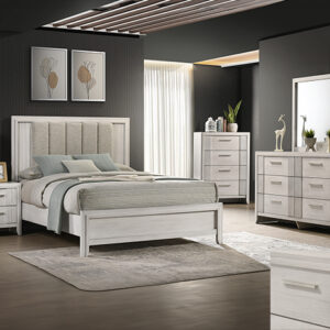 SETB5552 CARLTON BEDROOM GROUP WHITE