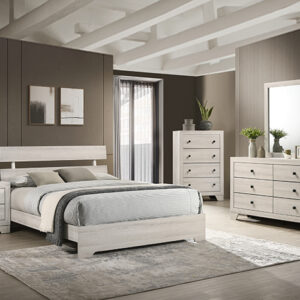 SETB6982 ATTICUS BEDROOM GROUP WHITE
