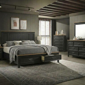 SETB9150 SAWYER BEDROOM GROUP SLATE
