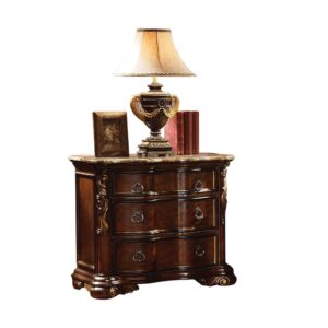 Bella Nightstand in Dark Walnut