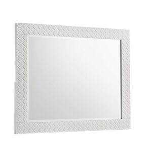 BLANCA MIRROR IN WHITE