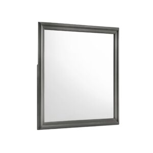 Blaze Mirror in Gray