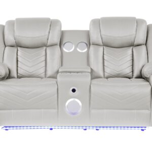 Challenger Loveseat in Ice