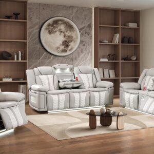 Cruiser Living Room Set in Gray
