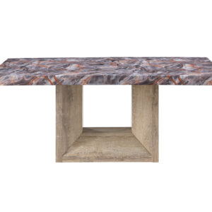 D02 LAVA/NAT DINING TABLE