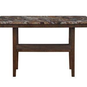 D4355 BROWN BAR TABLE