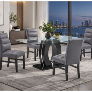 D895 DINING TABLE WITH 4 D895 DINING CHAIRS