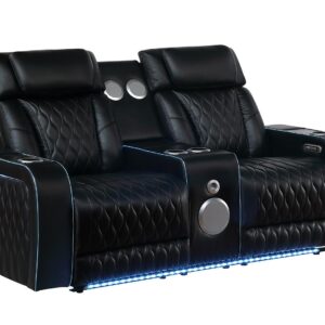 Electra Loveseat In Black
