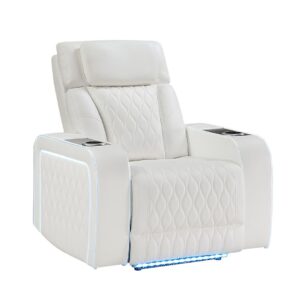 Electra Recliner in White