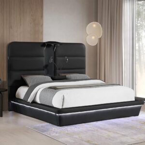 FUTURA BED IN BLACK