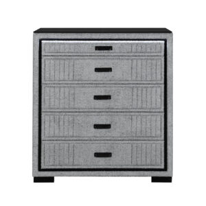 ISABELLA GREY CHEST WITH LED