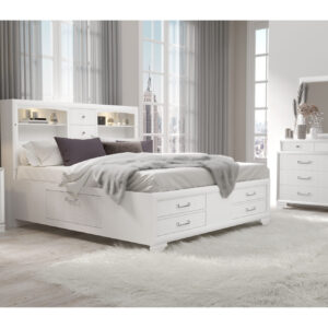 JORDYN WHITE FULL BED GROUP