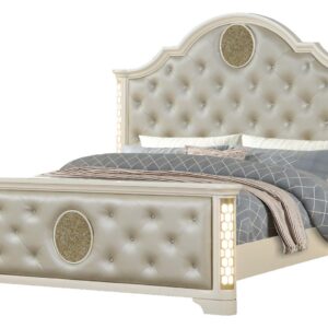 Jasmine Bed in Beige