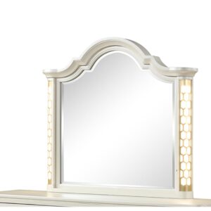 Jasmine Mirror in Beige