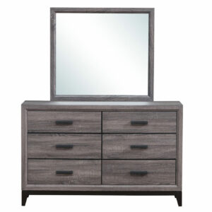 KATE FOIL GREY MIRROR