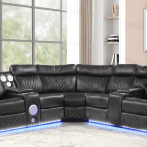 Lacrosse Sectional Sofa Gray