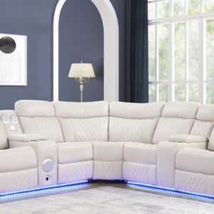 Lacrosse Sectional Sofa Ice