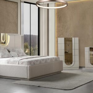 Lesli Bedroom Set Beige