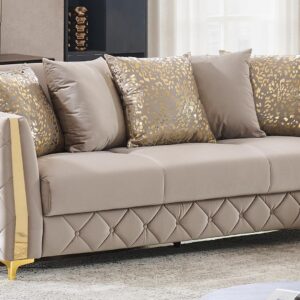 Lippa Sofa in Taupe