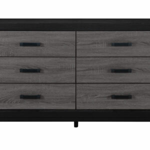LISBON GREY AND BLACK DRESSER