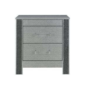 LOGAN SILVER NIGHTSTAND