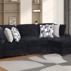 MAGNUM SECTIONAL IN BLACK